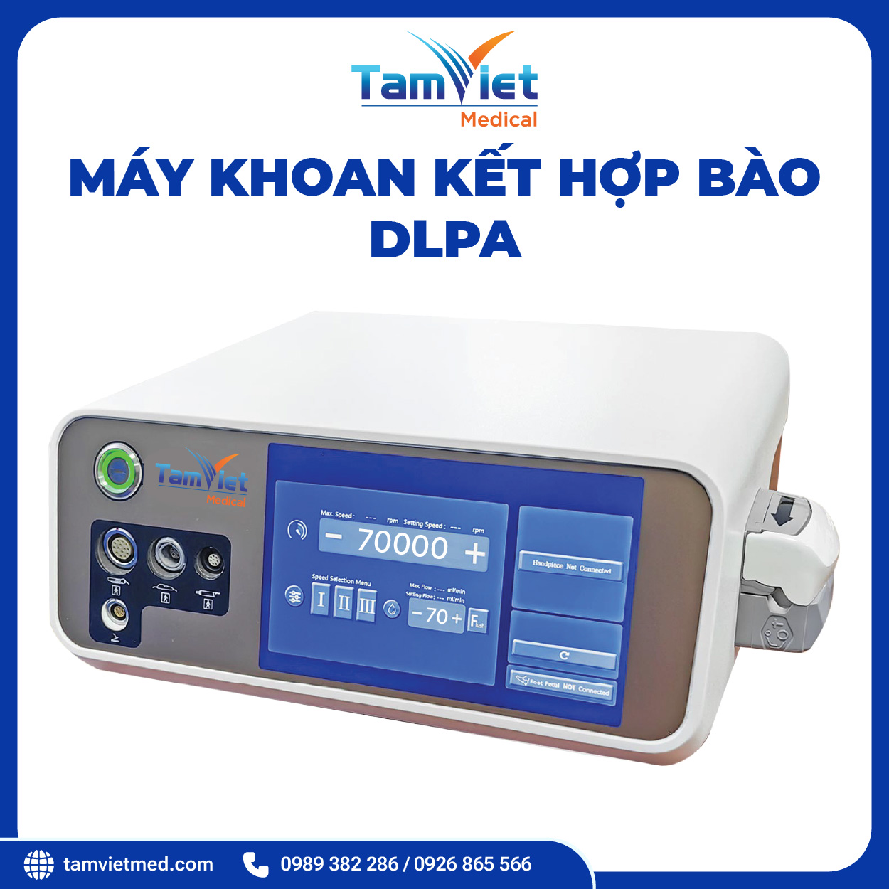 Hệ Thống Máy Khoan Kết Hợp Bào DL-PA Phẫu Thuật Tai & Mũi Xoang - 2
