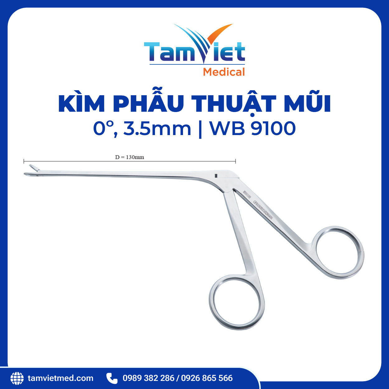 Kìm Phẫu Thuật Mũi | WB 9100, WB 9102, WB 9103, WB 2530, WB 2535 - 4