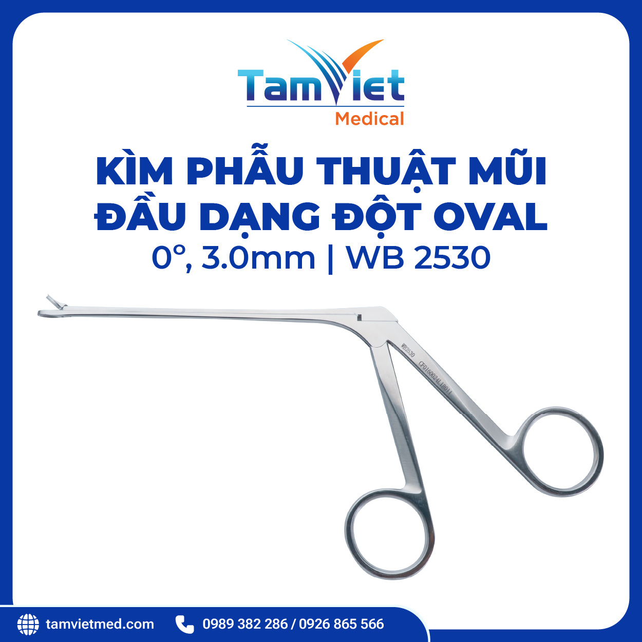 Kìm Phẫu Thuật Mũi | WB 9100, WB 9102, WB 9103, WB 2530, WB 2535 - 10
