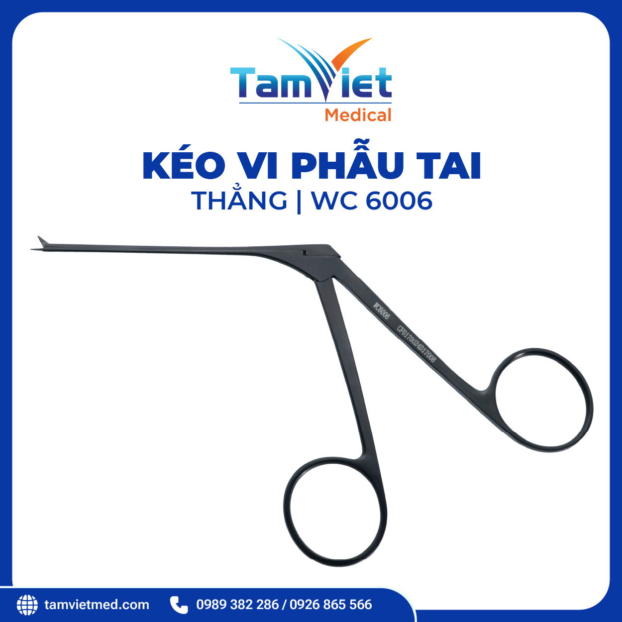 Kéo Vi Phẫu Tai | WC 6006, WC 6006.1, WC 6006.2 - 3