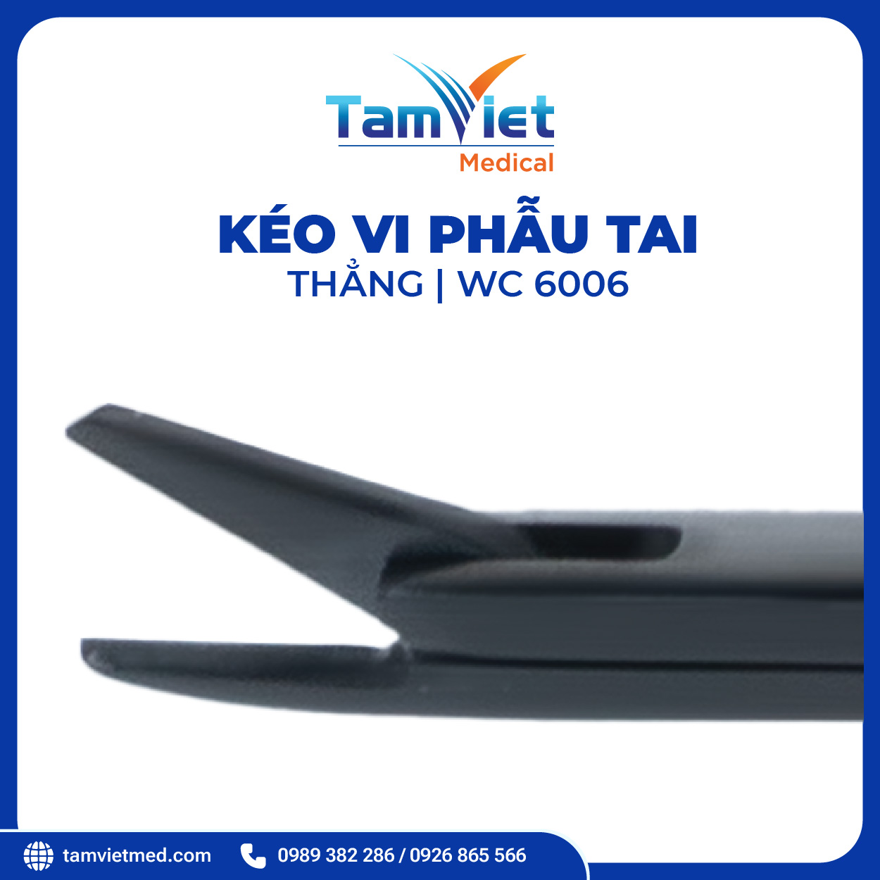 Kéo Vi Phẫu Tai | WC 6006, WC 6006.1, WC 6006.2 - 4
