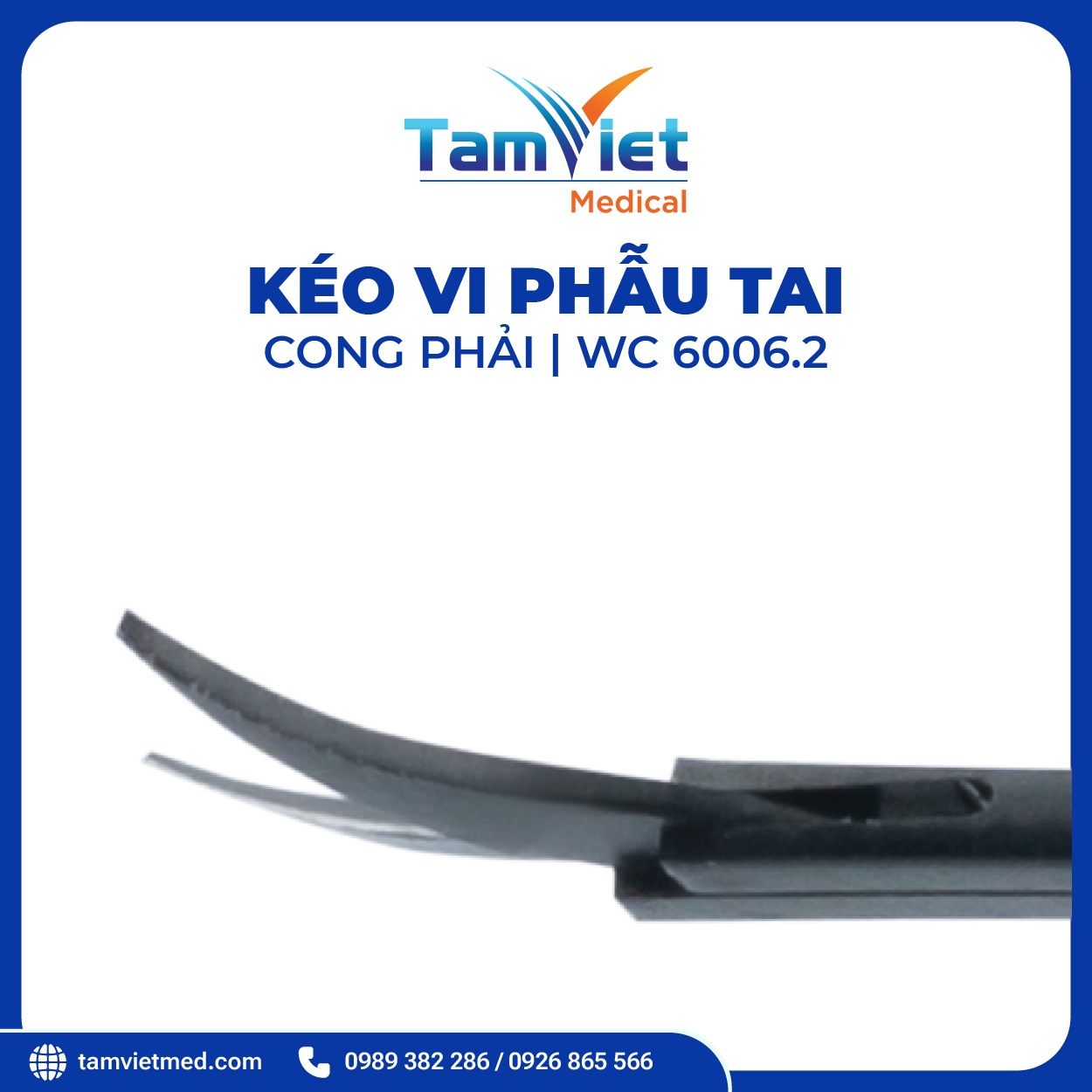 Kéo Vi Phẫu Tai | WC 6006, WC 6006.1, WC 6006.2 - 8