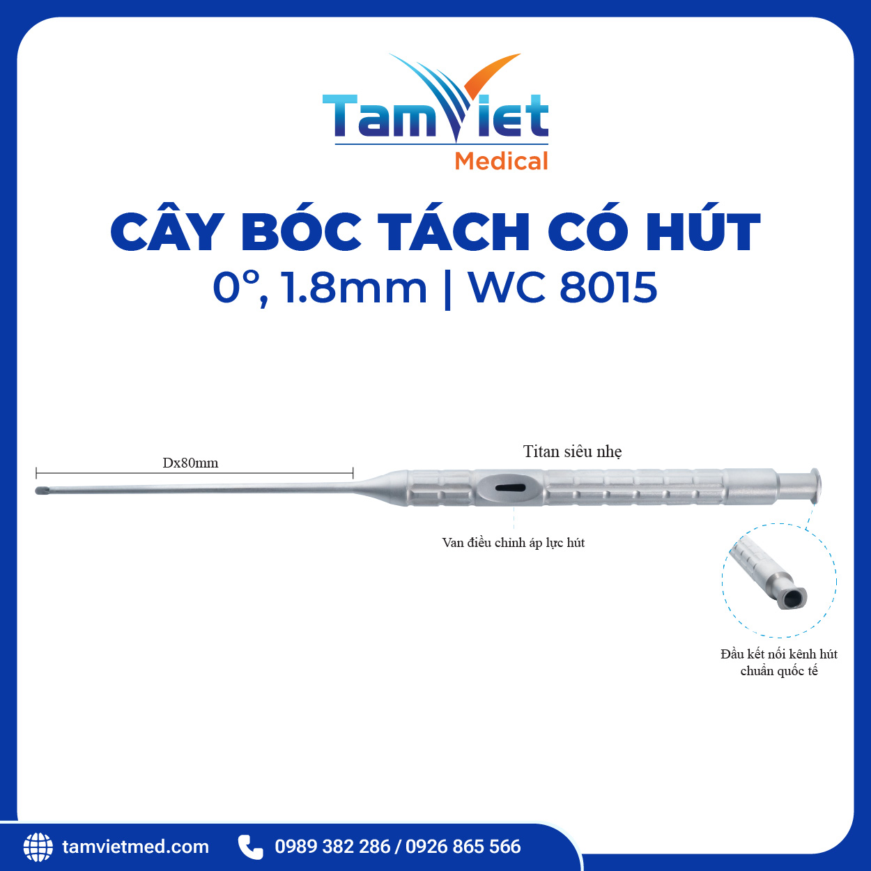 Cây Bóc Tách Có Hút | WC 8015, WC 8011, WC 8002 - 5