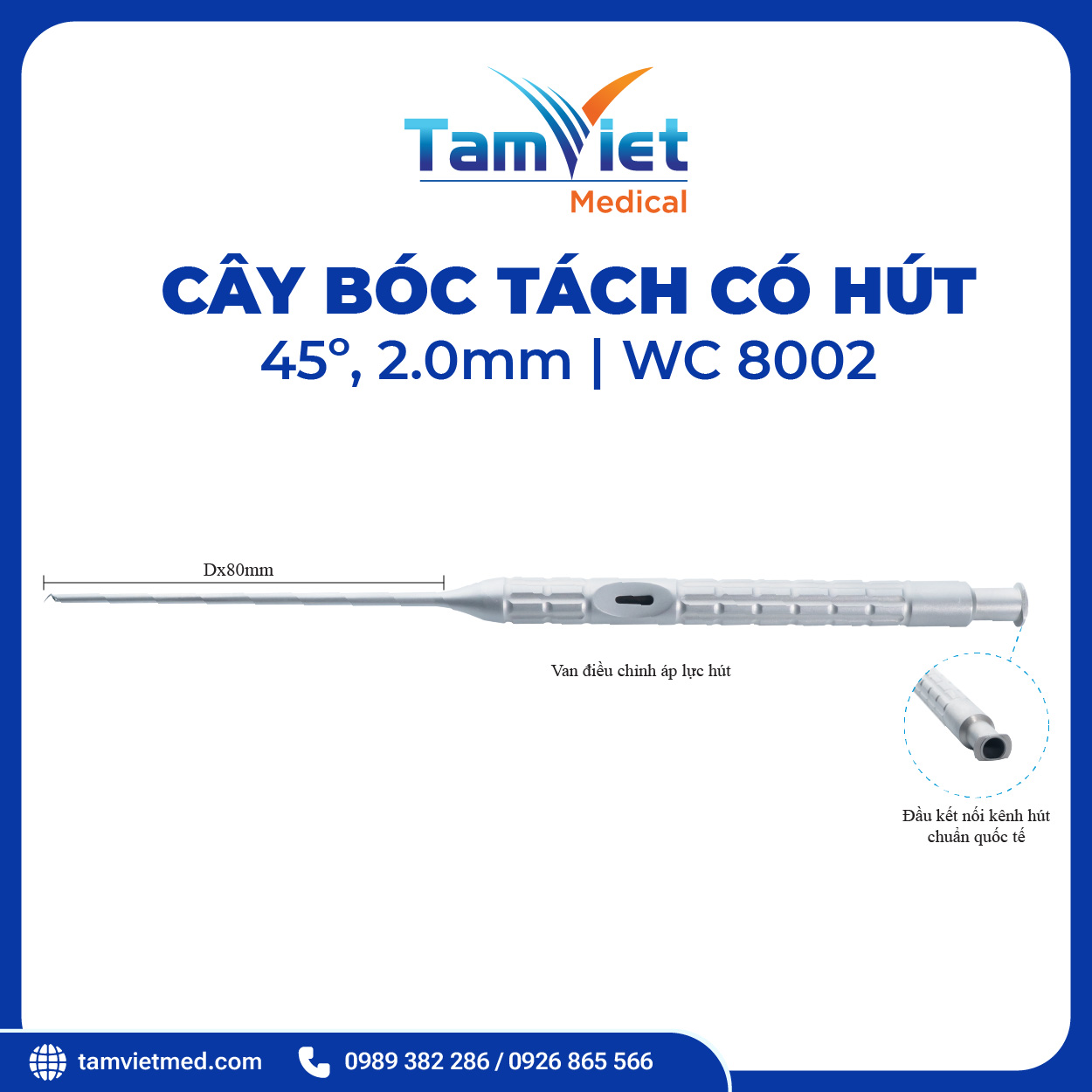 Cây Bóc Tách Có Hút | WC 8015, WC 8011, WC 8002 - 9