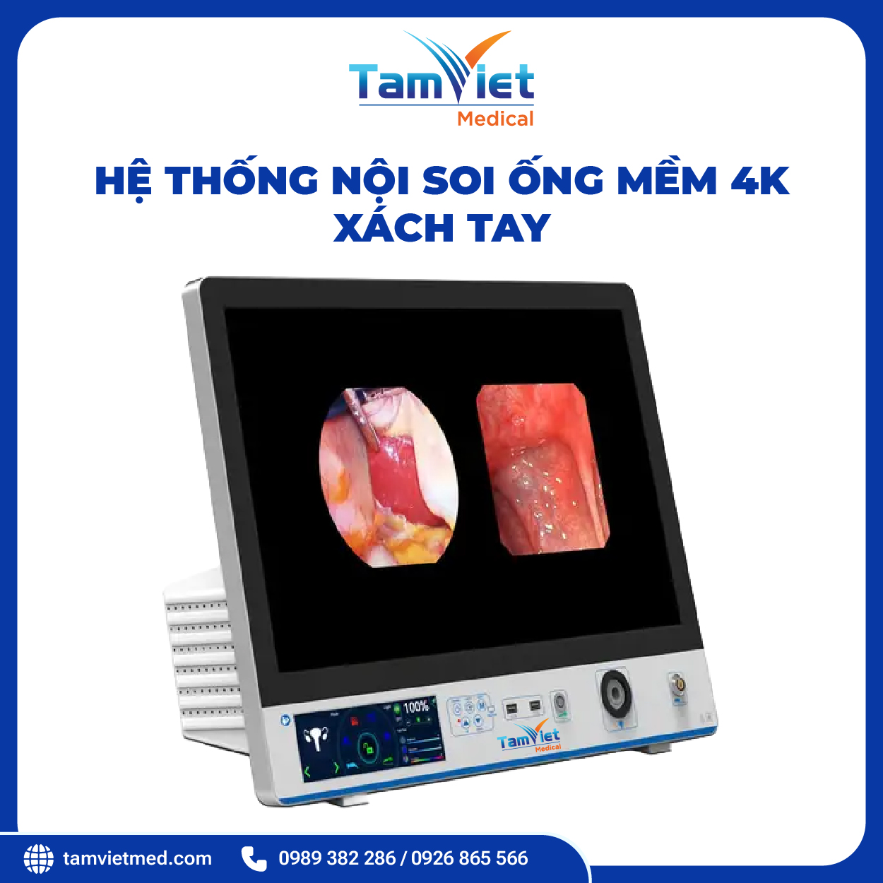 Hệ Thống Thiết Bị Nội Soi Ống Mềm Tiêu Chuẩn 4K (Xách Tay) - Tâm Việt Endoscope - 3
