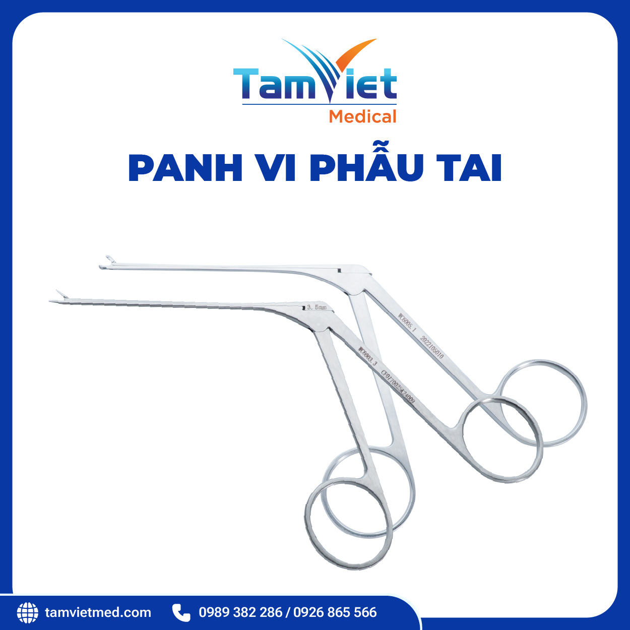 Panh Vi Phẫu Tai | WC 6003.3, WC 6005.1, WC 6004.1 - 2