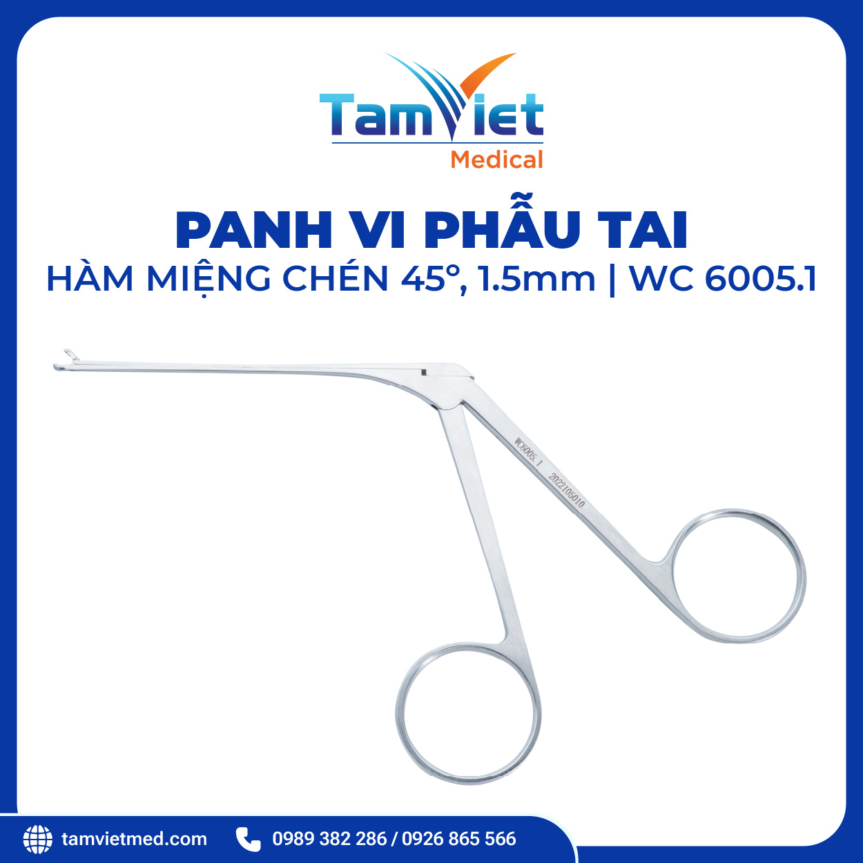 Panh Vi Phẫu Tai | WC 6003.3, WC 6005.1, WC 6004.1 - 7