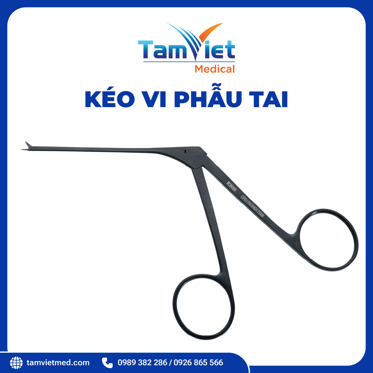 Kéo Vi Phẫu Tai | WC 6006, WC 6006.1, WC 6006.2