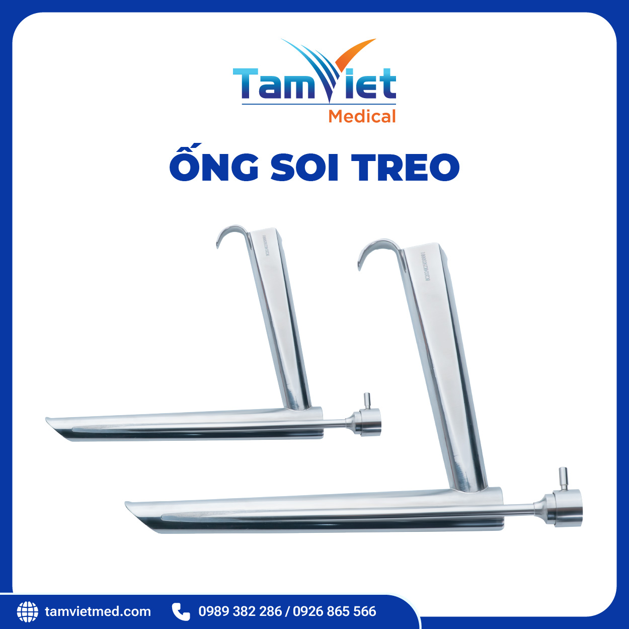 Ống Soi Treo Thanh Quản Cỡ Nhỏ Và Cỡ Lớn | WD 1014.1, WD 1013.1